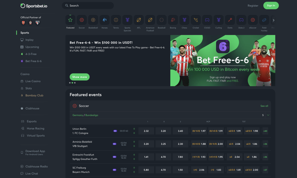 Sportsbet.io - Online Baseball Betting 2023